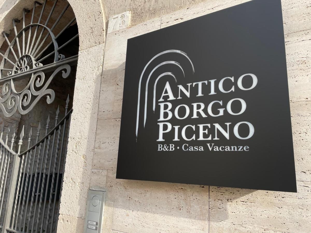 Antico Borgo Piceno Bed and Breakfast Ascoli Piceno Eksteriør billede